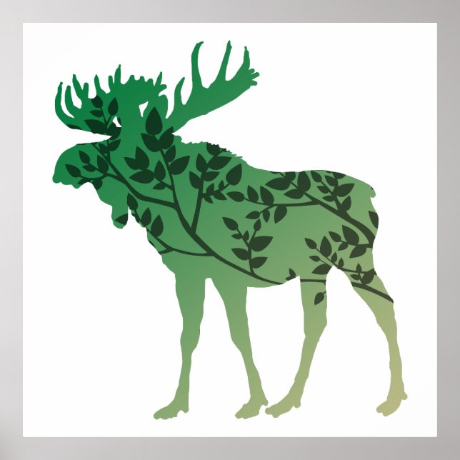 Poster Árvore do Alce (Frente)