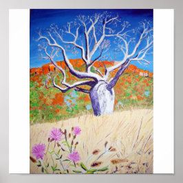 Póster Árvore do Boab