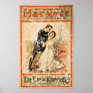 Póster Árvore do conhecimento 1898 - angustiado