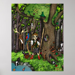 Póster Árvore do tesouro