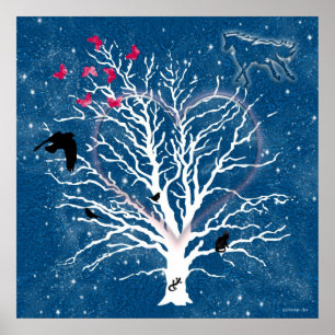 Póster Árvore DreamCatcher
