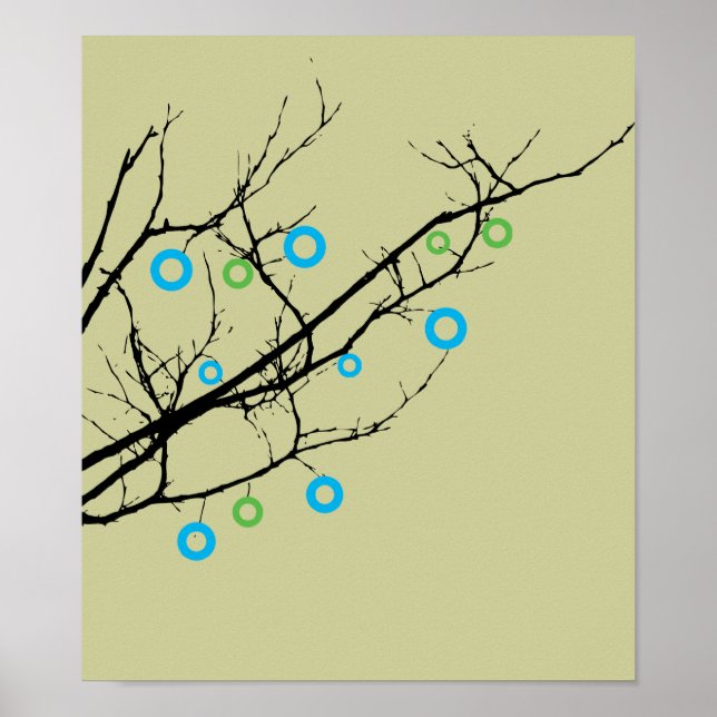 Póster Árvore Estranha (Frente)