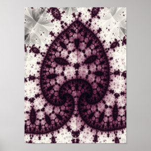 Poster Árvore Fractal