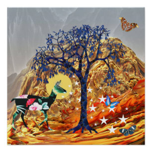 Póster Árvore Mágica