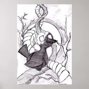 Póster árvore sombra