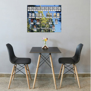 Poster Árvores da Família Pine Tree Forest Foto 2