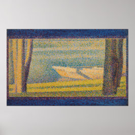 Poster Árvores de Barcos Molhados