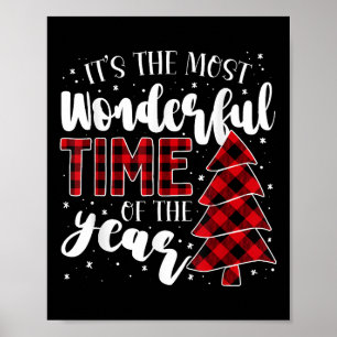 Poster Árvores de Natal É a época mais maravilhosa