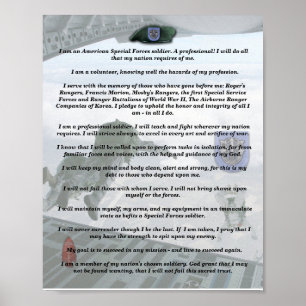 Póster as 19as forças especiais agrupam veterinários