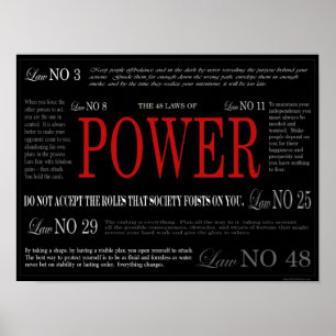 Póster As 48 leis do poder