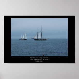 Póster As águas tormentosos, Behold, deus são meu