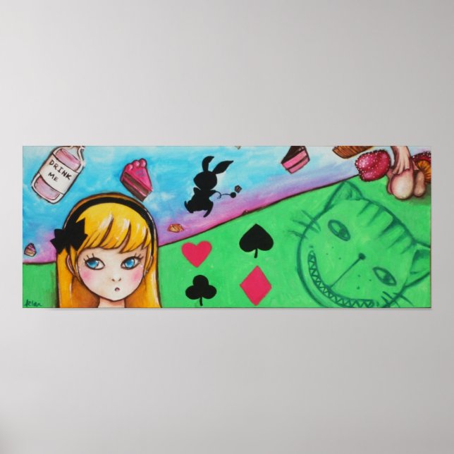 Poster As Aventuras de Alice no País das Maravilhas (Frente)