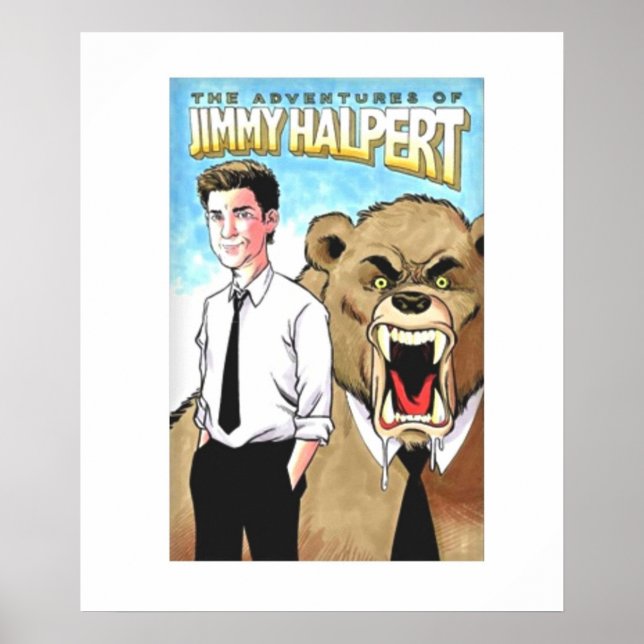 Poster As aventuras de Jimmy Halpert (Frente)