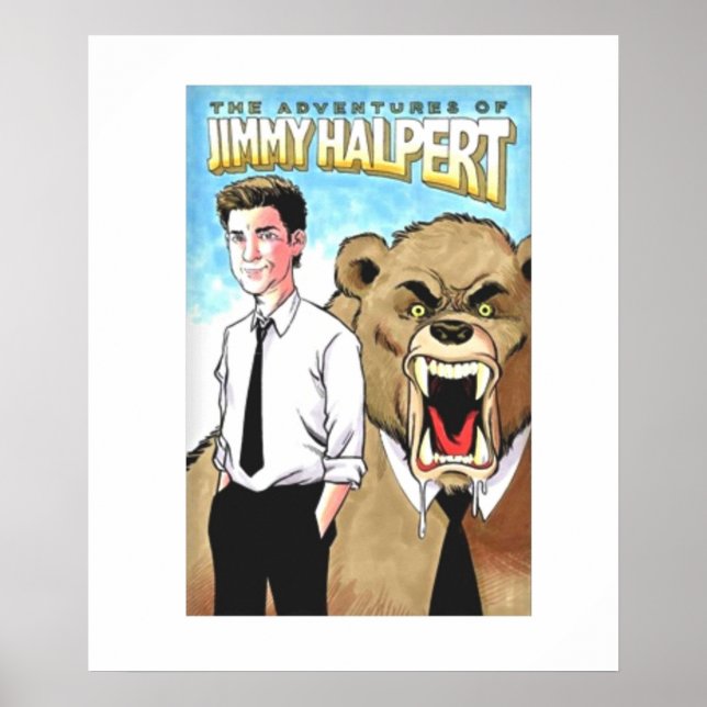 Poster As aventuras de Jimmy Halpert (Frente)