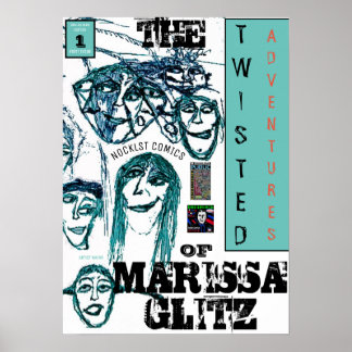 POSTER AS AVENTURAS DISTORCIDAS DE MARISSA GLITZ