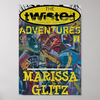 POSTER AS AVENTURAS DISTORCIDAS DE MARISSA GLITZ 2