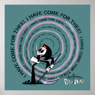 Poster As Aventuras Grim de Billy & Mandy - Ceifador