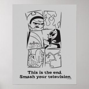 Poster As Aventuras Grim de Billy & Mandy - O Fim