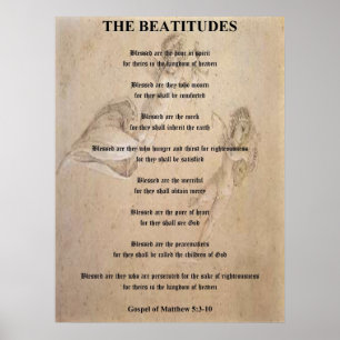Poster As Beatitudes