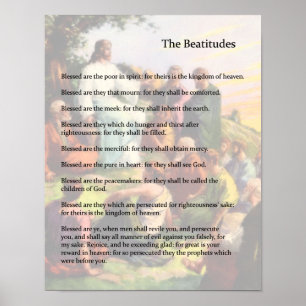 Poster As Beatitudes