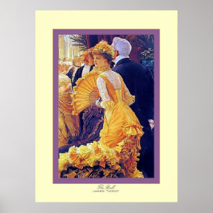 Póster As belas artes do ~ de James Tissot do ~ da bola
