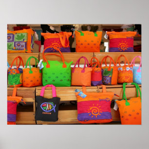 Poster As bolsas de Cancun