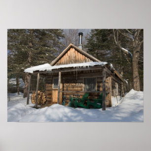 Poster As cabanas no pequeno Lyford Pond da AMC