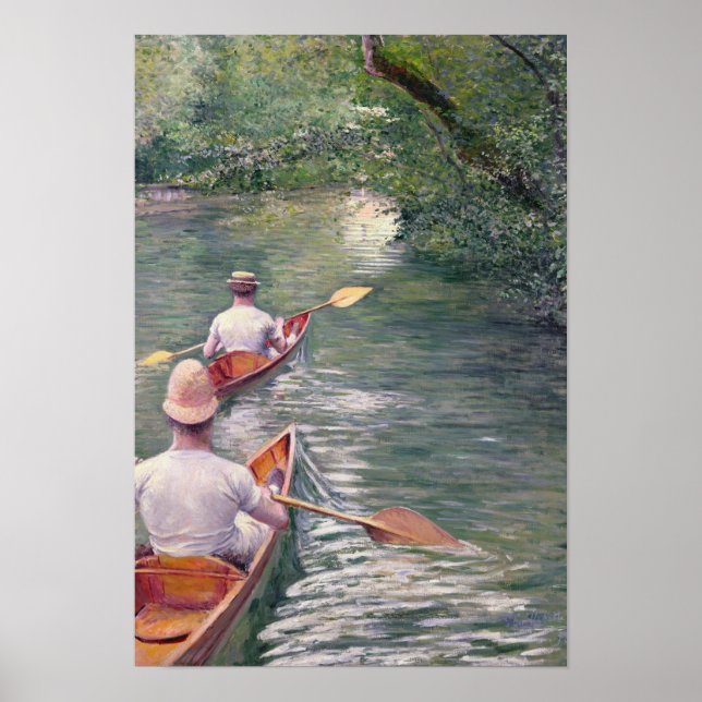 Poster As Canoas, 1878 (Frente)