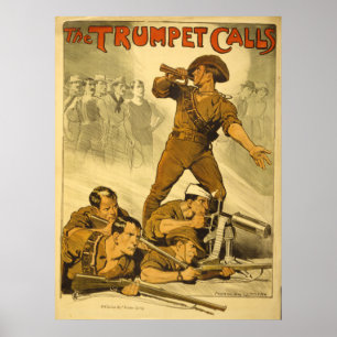 Poster As chamadas de trombeta