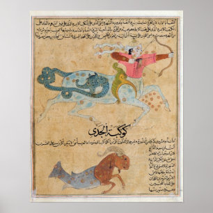 Poster As constelações de Sagitário e