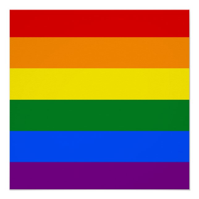 Póster As cores do arco-íris (Frente)