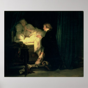 Poster As crianças do rei Edward IV de Inglaterra, 1852