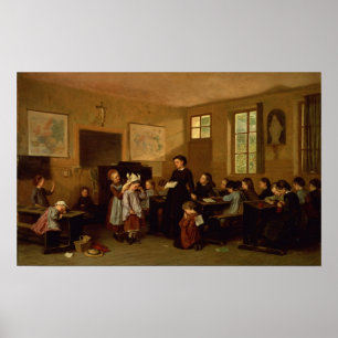 Póster As crianças travessas da escola