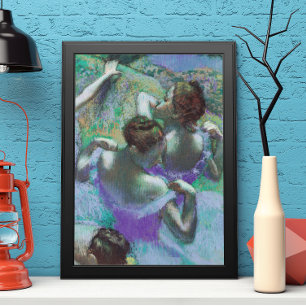 Póster As Dançarinas Azuis de Edgar Degas