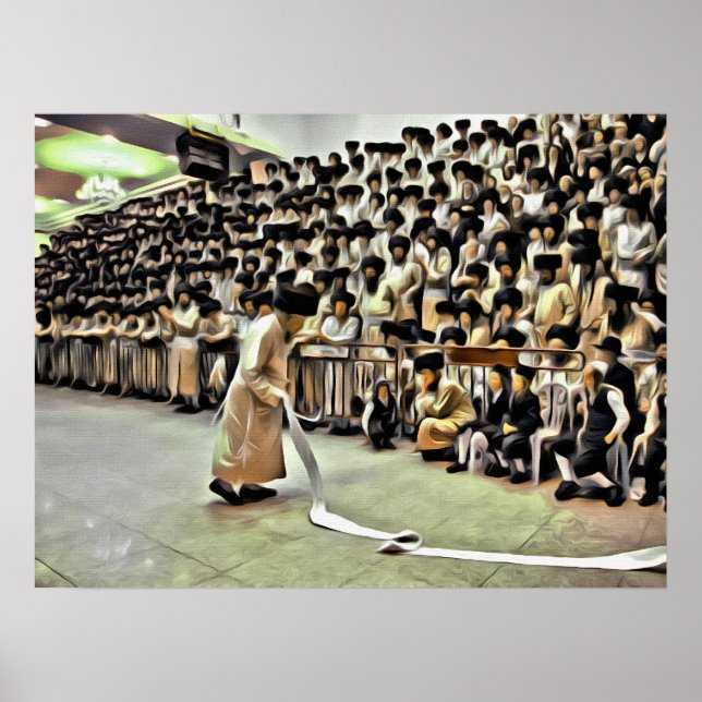 Póster As Danças do Rebbe (Frente)