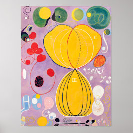 Poster As Dez Maiores, Nº 7, Adultez | Hilma af Klint |