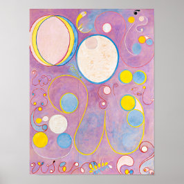 Poster As Dez Maiores, Nº 8, Adultez | Hilma af Klint |