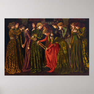 Poster As doze princesas dançantes de Gustave Stevens