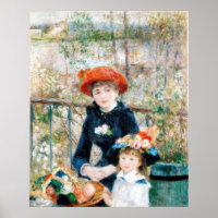 As Duas Irmãs, No Terrace Auguste Renoir