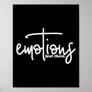 Poster As emoções sentem problemas de saúde mental Inspir
