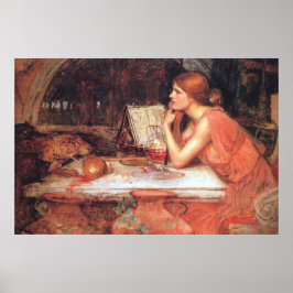 Poster As feiticeiras de John William Waterhouse - 1913