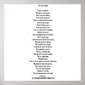 Póster As fileiras silenciosas