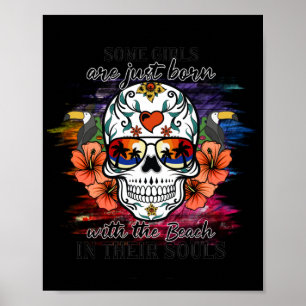 Poster As Garotas Do Crânio De Açúcar Estão Apenas A Nasc
