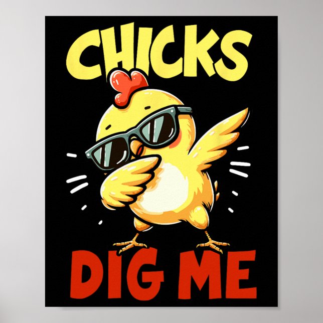 Poster As Garotas Me Curtiram Páscoa Dabbing Meninas Meni (Frente)