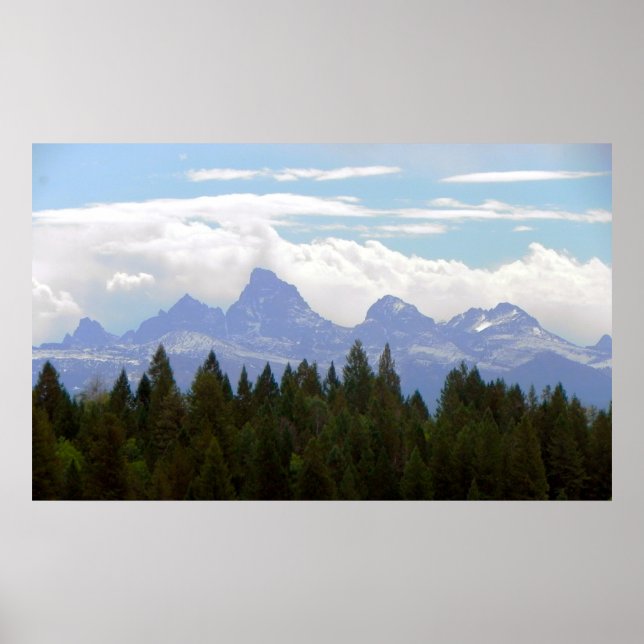 Poster As Grandes Tetons (Frente)