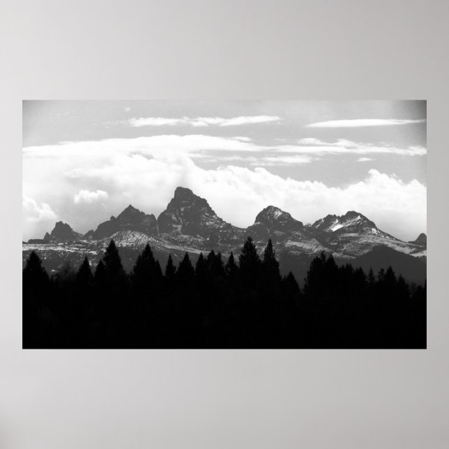 Póster As Grandes Tetons (Frente)