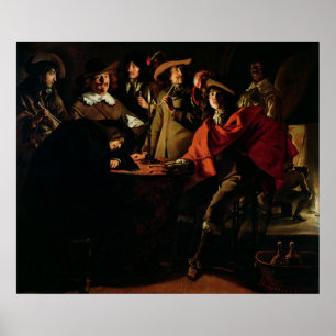 Póster As guardas que fumam, 1643