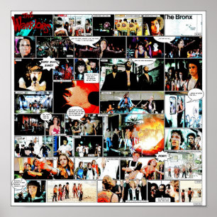 Poster As Histórias em quadrinhos de Filme dos Guerreiros