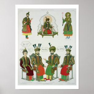 Poster As imagens do Goudiar Georgian, chapeiam 45 'de L