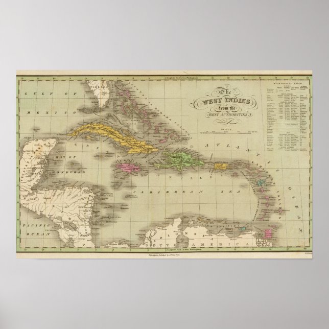 Póster As Índias Ocidentais (Frente)